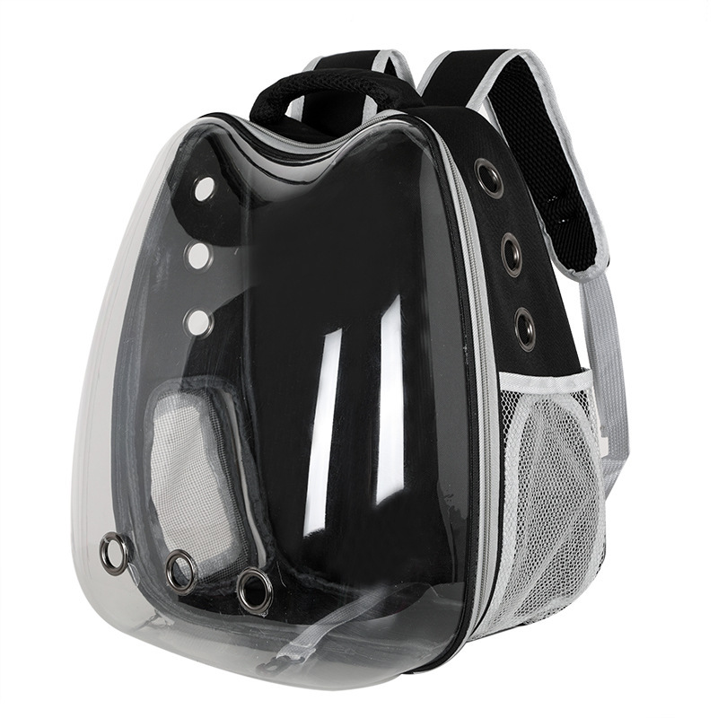 MOCHILA TRANSPARENTE PARA GATO – BOLSO PORTÁTIL Y VENTILADO PARA VIAJES